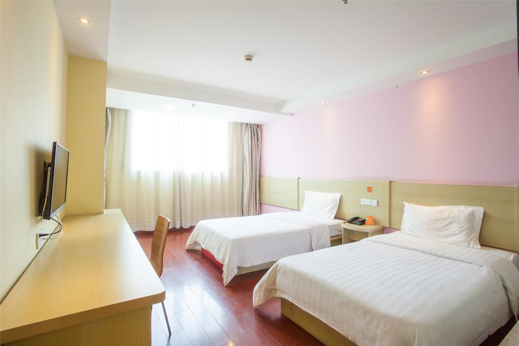 7Days Inn Guangzhou Tianhe Tianpingjia Subway Station Exteriör bild